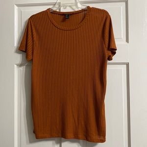 Burnt orange shirt